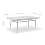 Aluminum-frame dining set – no rust, perfect for coastal areas (stands up to salt air!).