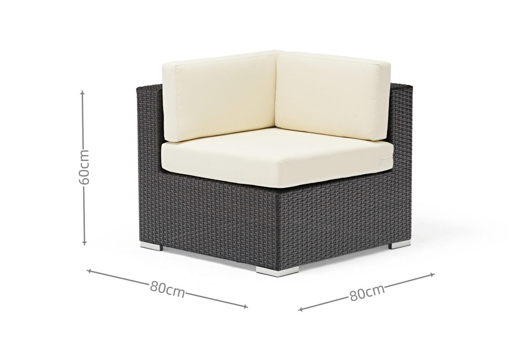 All – Aluminum Frame Outdoor Sofa: PE Rattan Weave + Plush Cushions