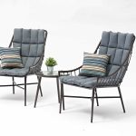 All – Aluminum Frame Sofa: Cushioned Comfort for Patio & Garden