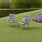 All – Aluminum Frame Sofa: Cushioned Comfort for Patio & Garden