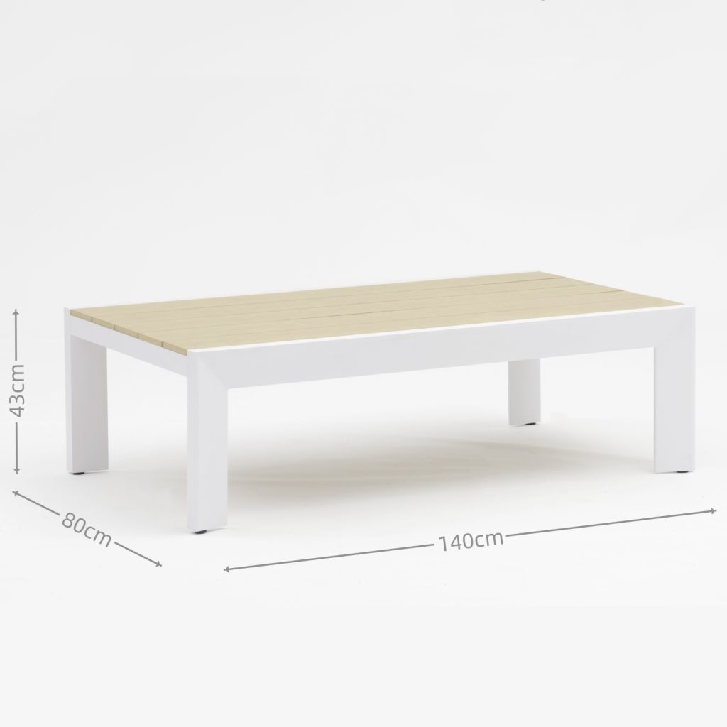 All – Aluminum Frame Sofa: Cushioned Comfort for Patio & Garden(S238EF)