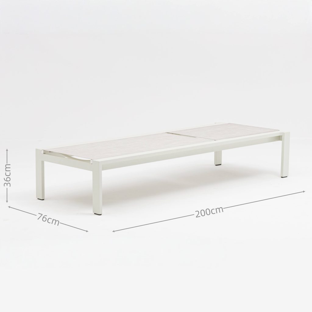 Aluminum Textylene Sun Lounge(BB058)