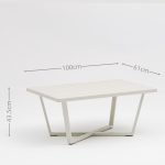 All – Aluminum Frame Sofa: Cushioned Comfort for Patio & Garden