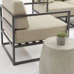 All – Aluminum Frame Sofa: Cushioned Comfort for Patio & Garden(S246 SET)