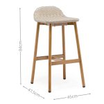 Aluminum Rope Bar Stool（S115）
