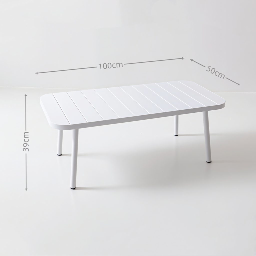 All – Aluminum Frame Sofa: Cushioned Comfort for Patio & Garden(S269)