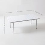 All – Aluminum Frame Sofa: Cushioned Comfort for Patio & Garden(S269)