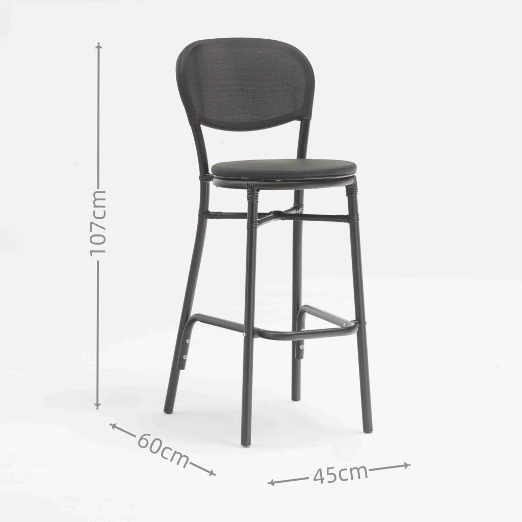 Aluminum Rope Bar Stool（YB197H+TL068）