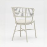 Aluminum-frame dining set – no rust, perfect for coastal areas (stands up to salt air!).YT316&S234T