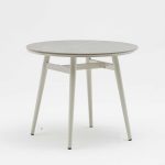 Aluminum-frame dining set – no rust, perfect for coastal areas (stands up to salt air!).YT316&S234T