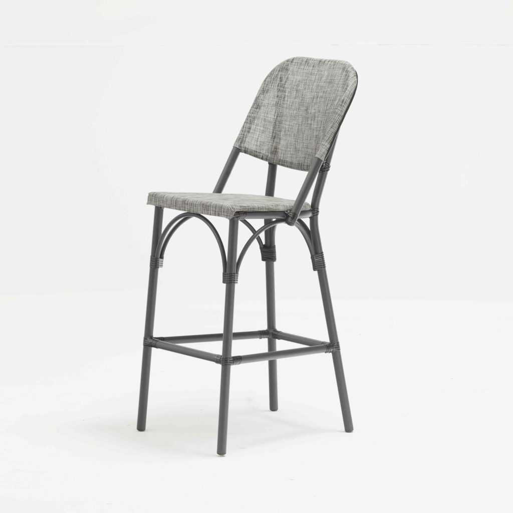 Aluminum Textylene Bar Stool（B80H）