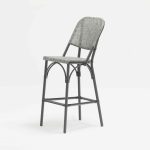 Aluminum Textylene Bar Stool（B80H）