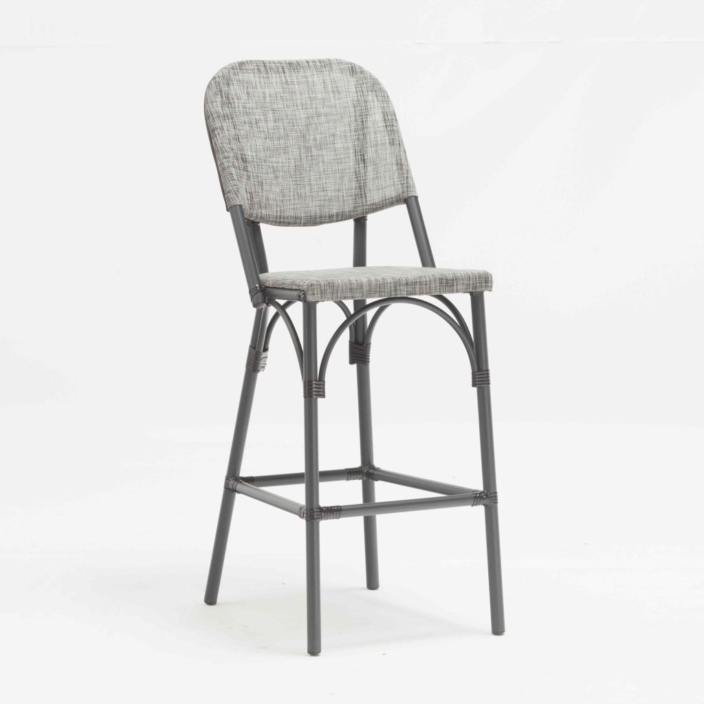 Aluminum Textylene Bar Stool（B80H）