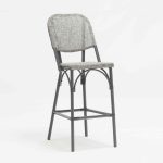 Aluminum Textylene Bar Stool（B80H）