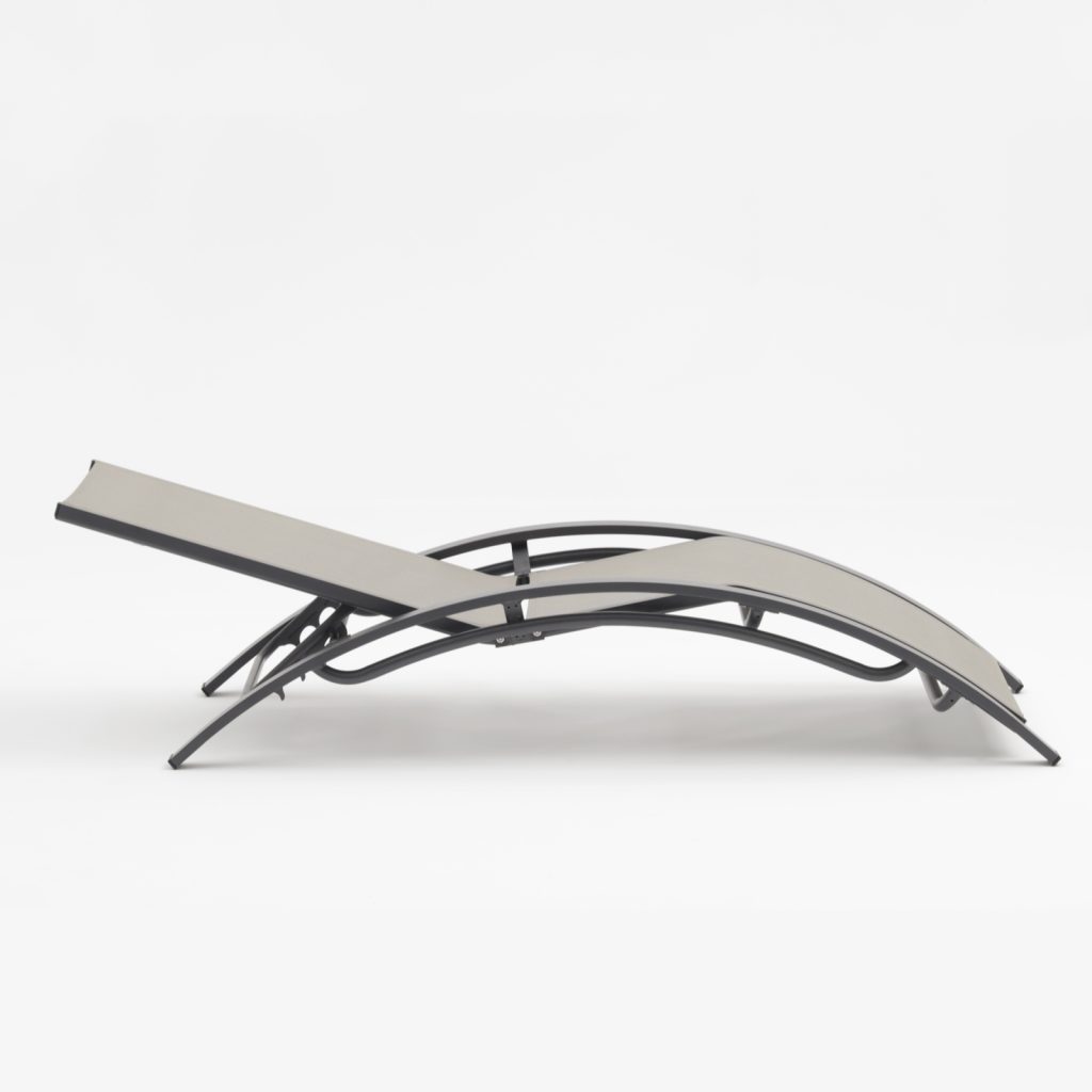 Aluminum Textylene Sun Lounge(BB073)