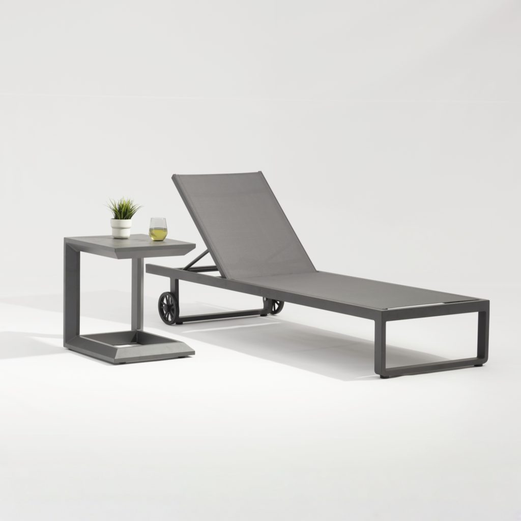 Aluminum Textylene Sun Lounge(BB074)