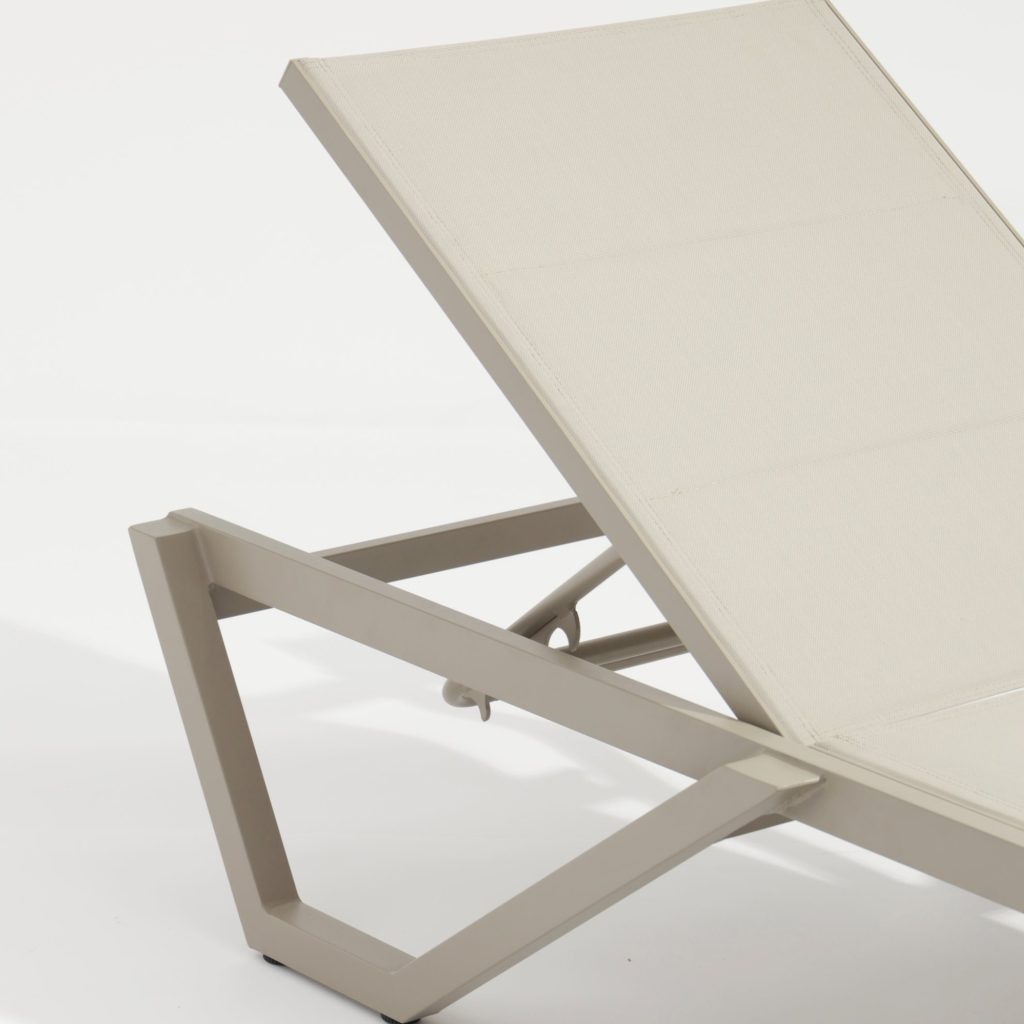 Aluminum Textylene Sun Lounge(BB075)
