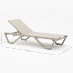 Aluminum Textylene Sun Lounge(BB075)