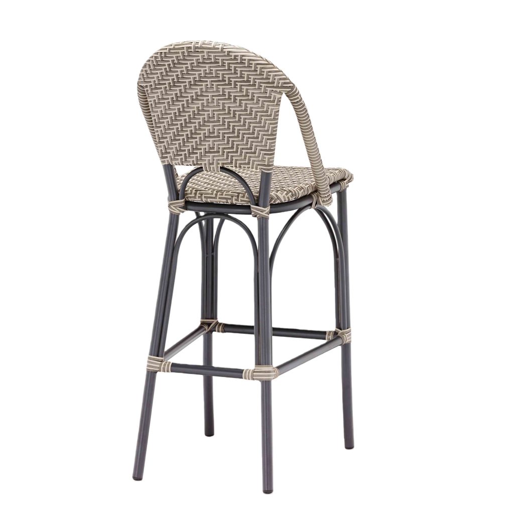 Aluminum PE Wicker Bar Stool（YT244）
