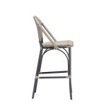 Aluminum PE Wicker Bar Stool（YT244）